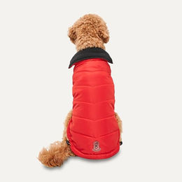 Goo-eez Hundemantel Signature Jacket wasserdicht Rot Schwarz Größe XXL – Bild 1 von 3