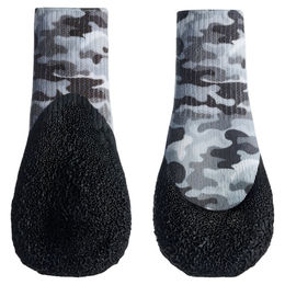 Produktbild von Goo-eez Hundeschuhe Lites Camouflage/Schwarz Waterproof Gummi Größe L 4er Pack