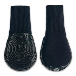 GOO EEZ Hundeschuhe Monochrome Schwarz Gummi Größe XS für Welpen – Bild 1 von 7
