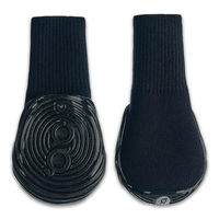 Produktbild von GOO EEZ Hundeschuhe Monochrome Schwarz Gummi Größe XS für Welpen