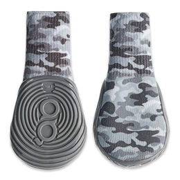 GOO EEZ Hundeschuhe Waterproof Pfotenschuhe aus Gummi Grau Schwarz Größe S – Bild 1 von 4