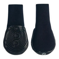 Produktbild von Goo-eez Ultras Hundeschuhe Schwarz Wasserdicht Gummi Größe XS