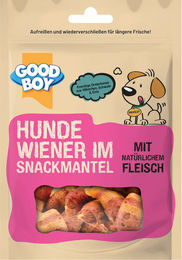 Good Boy Hundeleckerlie Wiener im Snackmantel Huhn Ente Schwein getreidefrei 80 g – Bild 1 von 1