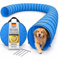 Produktbild von GOODS+GADGETS Hundetunnel 500x60 cm Agility Tunnel für Hunde Outdoor