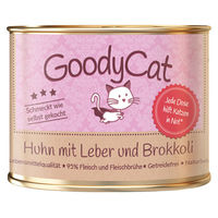 Produktbild von GoodyCat Katzen Nassfutter Adult Huhn mit Leber in Sauce 12x180 g - 12 x 180 g