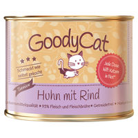 Produktbild von GoodyCat Katzen Nassfutter Senior Stückchen in Sauce Huhn Rind Ente 12x180 g - 12 x 180 g