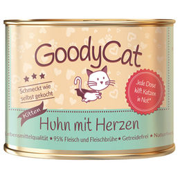 GoodyCat Kitten Nassfutter Huhn Stückchen in Sauce 12x180g - 12 x 180 g – Bild 1 von 2
