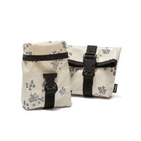 Produktbild von GoodyCat Leckerlitasche Wachs Flowers aus Baumwolle Beige