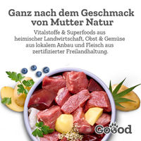 Produktbild von Goood Adult Hundefutter Freiland-Lamm getreidefrei und ohne Zucker 6x800g