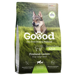 Produktbild von Goood Adult Hundefutter Kroketten Freilandlamm und Geflügel getreidefrei 300 g - 300 g