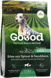 Goood Adult Veggie Hundefutter Erbse mit Spinat und Sanddorn getreidefrei 10kg - 10 kg – Bild 1 von 5
