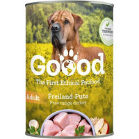Produktbild von Goood Hundefutter Adult Freiland-Pute 6x400 g ohne Zucker und Zusatzstoffe