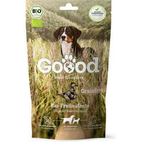 Produktbild von GOOOD MeatGOOODies Bio-Freilaufente Belohnungssnack 75 g - 10 x 75 g