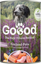Goood Senior Hundefutter Freiland-Pute getreidefrei 6x400 g – Bild 1 von 3