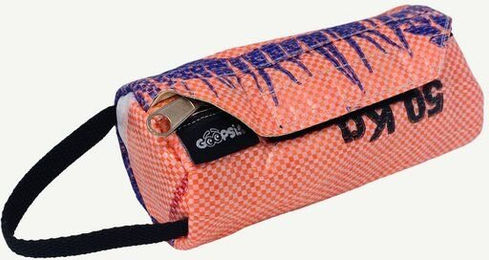 GOOPSI Futterdummy Apportierspielzeug für Hunde aus Upcycling Reissack 19x8 cm – Bild 1 von 4