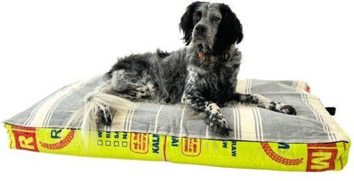 Goopsi Hundekissen aus Baumwolle mit BIO-Dinkelfüllung für kleine bis mittlere Hunde – Bild 1 von 3