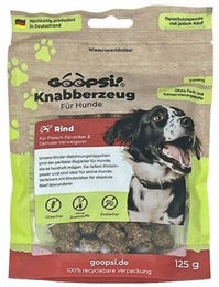 Goopsi Hundeleckerli Rind glutenfrei ohne Zucker 125g – Bild 1 von 3