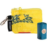 Produktbild von GOOPSI Kotbeutelspender aus Upcycling Reissack Fairtrade Gelb