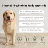 Produktbild von GOOPSI Naturkauartikel Rehohren mit Fell für Hunde Wild Hypoallergen 12 Stück