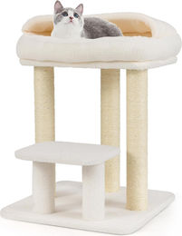 GOPLUS Kratzbaum für Katzen mit Sprungplattform und Sisal-Kratzsäulen 61 cm – Bild 1 von 1
