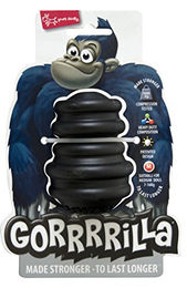 Gorrrrilla EBI Classic Rubber Toy Kauspielzeug aus Gummi Schwarz Größe M für kleine Hunde – Bild 1 von 3