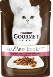 Gourmet A la Carte Katzen Nassfutter Forelle in Sauce für erwachsene Katzen 26 x 85 g - 26 x 85 g – Bild 1 von 7