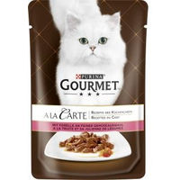Produktbild von Gourmet A la Carte Katzen Nassfutter Forelle in Sauce für erwachsene Katzen 26 x 85 g - 26 x 85 g