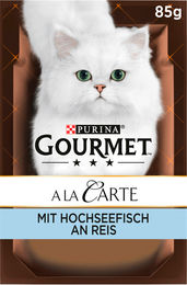 Gourmet A la Carte Katzen Nassfutter Hochseefisch in Sauce für Adult 26x85g - 26 x 85 g – Bild 1 von 3