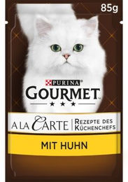 Gourmet A la Carte Nassfutter Katze Adult Huhn mit Fisch in Sauce 26x85g - 26 x 85 g – Bild 1 von 2