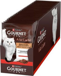 Gourmet A la Carte Nassfutter Katze Adult Rind 26x85g – Bild 1 von 3