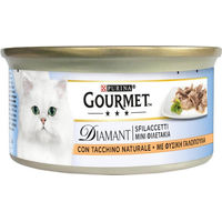 Produktbild von Gourmet Diamant Katzen Nassfutter Adult Stückchen in Sauce Pute 48 x 85 g - 48 x 85 g