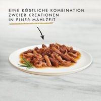 Produktbild von Gourmet Gold Feine Komposition Mixpaket Stückchen in Sauce für erwachsene Katzen 4x85g - 4 x 85 g