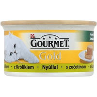 Produktbild von Gourmet Gold Kaninchenpastete für adulte Katzen 6x85 g ohne künstliche Farb-, Aroma- und Konservierungsstoffe