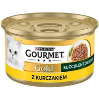 Produktbild von Gourmet Gold Katzenfutter Adult Stückchen in Sauce Huhn 85g