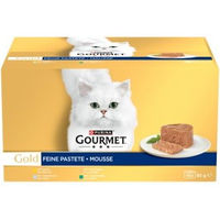 Produktbild von Gourmet Gold Nassfutter Katze Adult Feine Pastete 48x85g