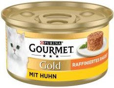 Gourmet Gold Ragout mit Huhn Katzen Nassfutter für erwachsene Katzen 12 x 85 g - 12 x 85 g – Bild 1 von 6