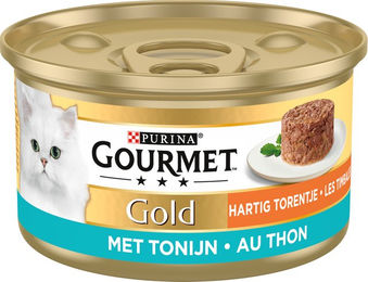 Gourmet Gold Savoury Turret Katzen Nassfutter Adult Thunfisch Stückchen in Sauce 48 x 85 g – Bild 1 von 2