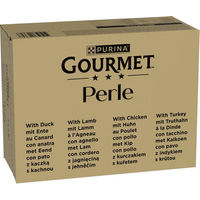 Produktbild von Gourmet Katzenfutter Chef's Collection Filets in Sauce mit Fisch 96 x 85 g Beutel ohne Farb- und Aromastoffe sowie Konservierungsstoffe - 96 x 85 g