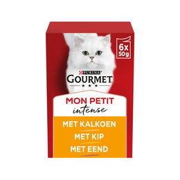 Gourmet Mon Petit Katzen Nassfutter Geflügel Huhn Ente Pute 6 x 50 g – Bild 1 von 2