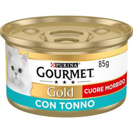 Gourmet Mousse Katzen Nassfutter Thunfisch Adult 24 x 85 g Dose ohne Farb- und Aromastoffe sowie Konservierungsstoffe – Bild 1 von 2