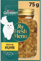 Gourmet My Fresh Menu Nassfutter für Katzen Huhn 26x75 g – Bild 1 von 1