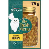 Produktbild von Gourmet My Fresh Menu Nassfutter für Katzen Huhn 26x75 g