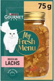 Gourmet My Fresh Menu Nassfutter für Katzen Lachs 26x75 g – Bild 1 von 1