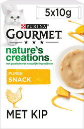 Gourmet Nature's Creations Exquisites Püree Lachs und Karotte 10x10g – Bild 1 von 2