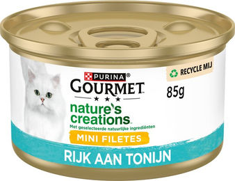Gourmet Nature's Creations Katzen Nassfutter Thunfisch Filets Adult 24 x 85 g – Bild 1 von 4