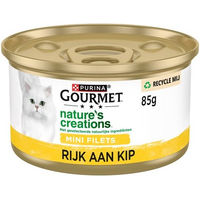 Produktbild von Gourmet Nature's Creations Katzenfutter Huhn Dose 48 x 85 g
