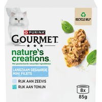 Produktbild von Gourmet Nature's Creations Katzenfutter Seefisch und Thunfisch 16 x 85 g