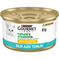 Produktbild von Gourmet Nature's Creations Katzenfutter Thunfisch 48 x 85 g