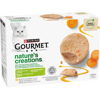 Produktbild von Gourmet Nature's Creations Pastete Huhn für Katzen Adult Getreidefrei 12 x 85 g - 12 x 85 g
