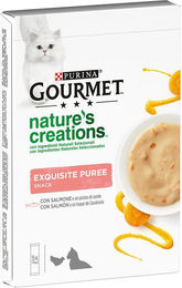 Gourmet Nature's Creations Snack Lachs für erwachsene Katzen 5 x 10 g – Bild 1 von 1